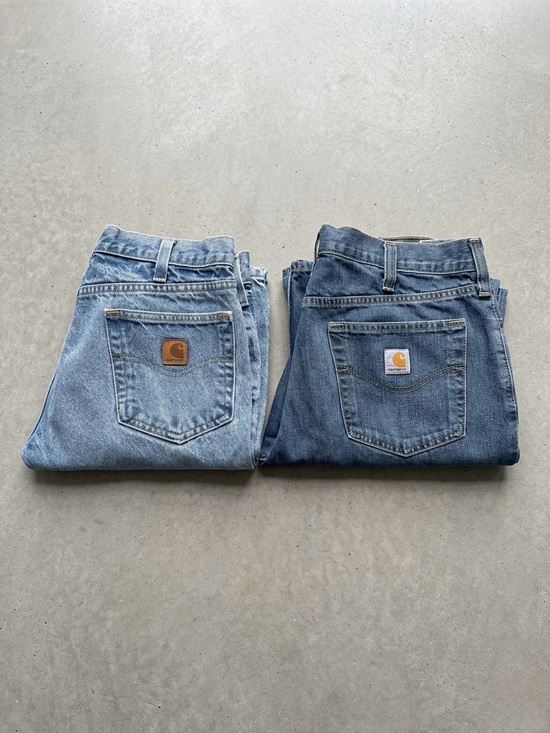 Carhartt Other - Carhartt Men’s Relaxed Jeans - Light Blue & Medium Blue